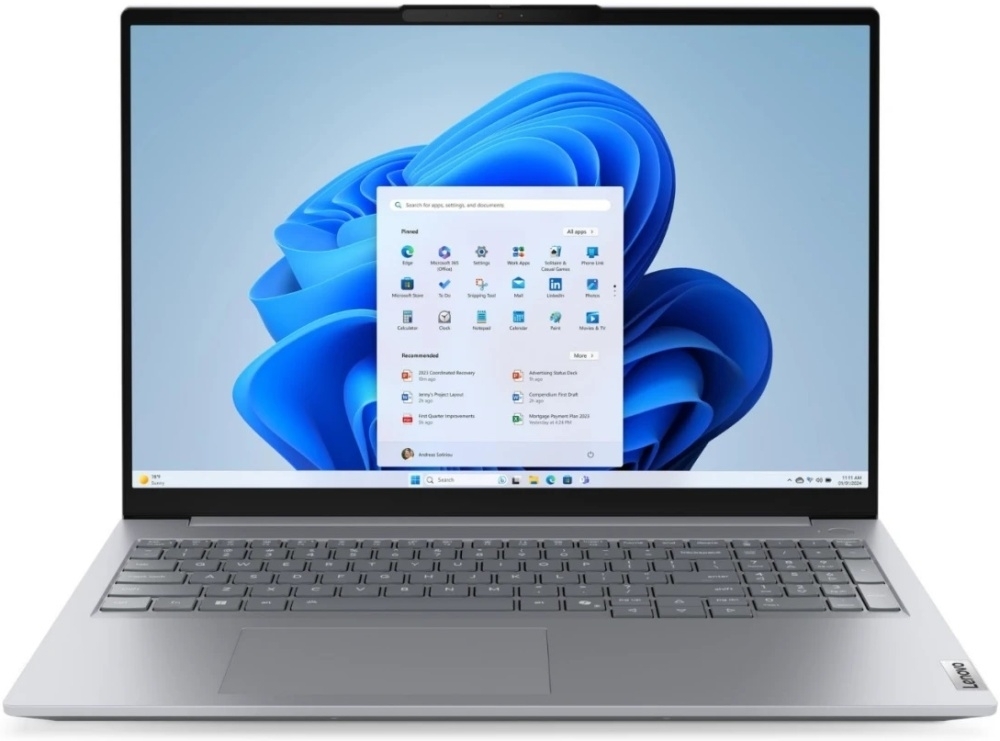 Ноутбук Lenovo ThinkBook 16 G8 IRL 21SHA001CD_PRO (КЛАВ.РУС.ГРАВ.) Grey 16