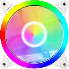 Вентилятор для корпуса Bloody BD-CF120ARGb4 ARGb белый, 120 мм, 1600 об/мин, 26 дБ, 4 pin