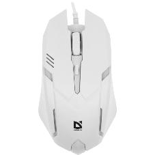 Комплект клавиатура+мышь Defender Motion C-977 проводной, USB, 1600 DPI, белый