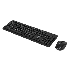 Комплект клавиатура+мышь Fusion GKIT-752 беспроводной, USB, 1000 DPI, чёрный