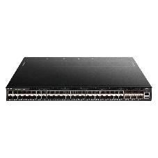 Коммутатор D-Link DXS-5000-54S/A1ASI, 48×10 Гбит/с SFP+ + 6×40 Гбит/с QSFP+, управляемый