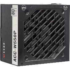 Блок питания Accord ACC-W550P, 550Вт, 80 PLUS WHITE, 120мм, черный