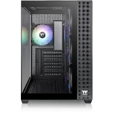 Компьютерный корпус Thermaltake View 380 TG ARGb черный без БП ATX 6x120мм 2x140мм 1x200мм 2xUSB3.0 audio bott PSU