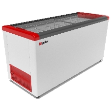 Морозильный ларь FROSTOR GELLAR FG 600 C красный, 520л