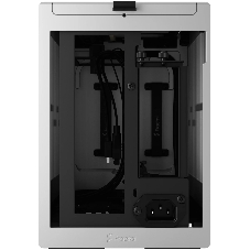 Компьютерный корпус без блока питания Fractal Design Terra, Mini-Tower, no fans, 1xUSB-A 3.0 + 1xUSB 3.2 Type-C, SFX PSU Support, mITX Silver