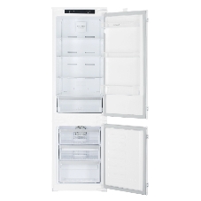 Холодильник встраиваемый Hotpoint HBDR 18, двухкамерный, 193/69л, морозилка снизу
