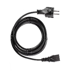 Кабель компьютер - розетка 3 м 220V (Европейский стандарт) VCOM/TELECOM