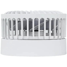 Вентилятор Centek CT-5044 белый, настольный, 4 Вт, 3 скорости, 10 см