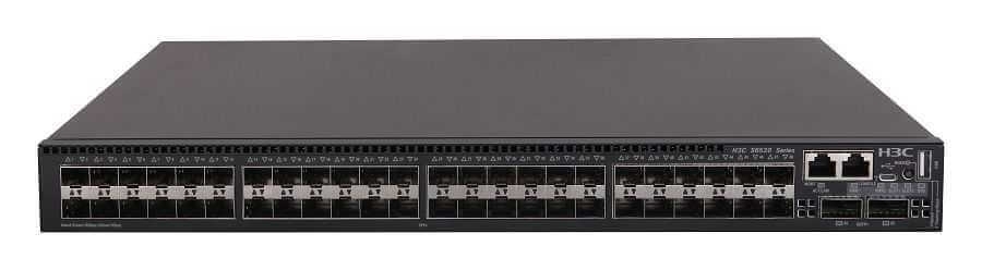 Коммутатор H3C LS-6520X-54HC-EI-GL, 48×10 Гбит/с SFP+ + 2×100 Гбит/с QSFP28, управляемый