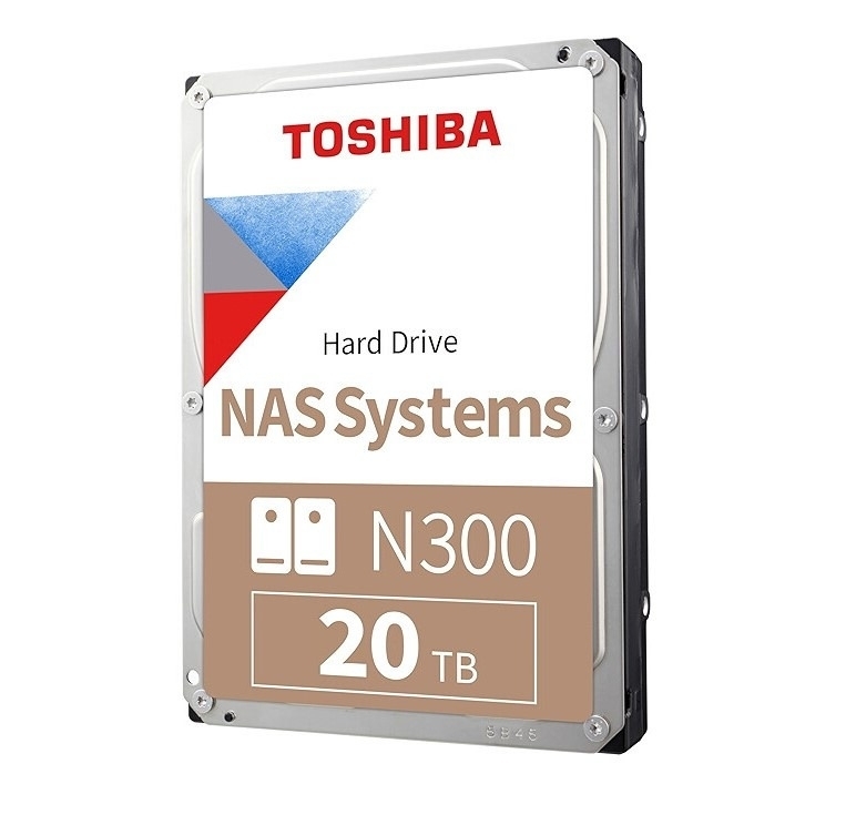 Жесткий диск HDD Toshiba N300 20Tb 7200rpm SATA-III 1024Mb 3.5