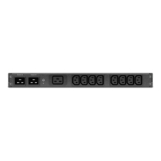 Стоечный автоматический переключатель ввода резерва APC Rack ATS, 230V, 16A, C20 in, (8) C13 (1) C19 out