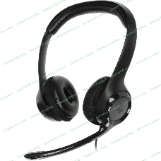 Гарнитура Logitech H390 чёрный, проводная, USB
