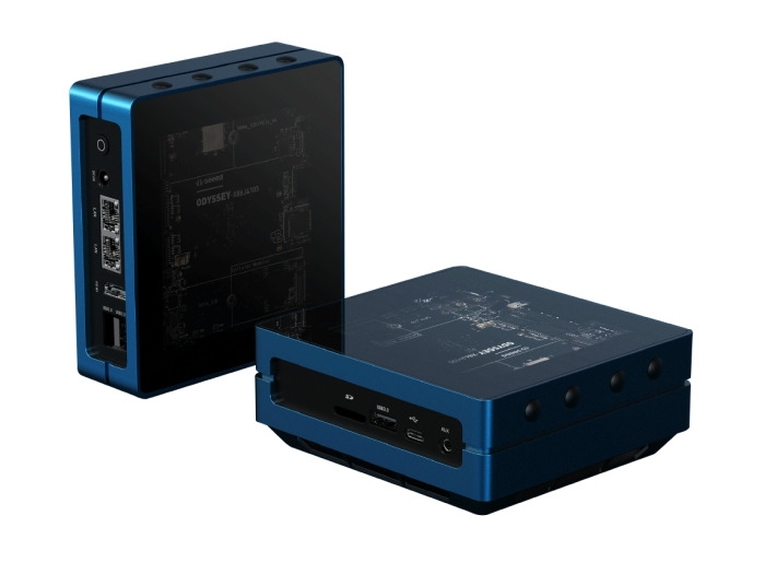 Корпус для одноплатного микрокомпьютера Seeed Re_Computer Case/Most Compatible Enclosure for popular SBCs including ODYSSEY - X86J4105, Raspberry Pi, BeagleBone and Jetson Nano.