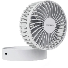 Вентилятор Centek CT-5044 белый, настольный, 4 Вт, 3 скорости, 10 см