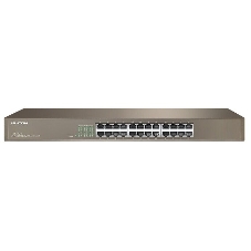 Коммутатор неуправляемый IP-COM F1024 24 порта, 24x100 Мбит/с, установка в стойку, металлический корпус