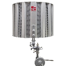 Акустический экран sE Electronics RF SPACE Filter для устранения отраженных звуковых волн и интерференции на капсюле. Улучшенает звуковые характеристики комнаты и микрофона.