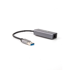 Кабель-переходник USB 3.0 (Am) --> LAN RJ-45 Ethernet 1000 Mbps, Aluminum Shell,Telecom TU312M
