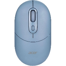 Мышь беспроводная Acer OMR301 синий, 1600 dpi, радиоканал, Bluetooth, USB, кнопки - 4
