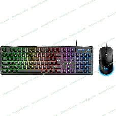 Комплект клавиатура+мышь Genius Scorpion KM-GX6 проводной, USB, 3200 DPI, черный