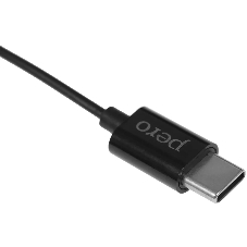 Наушники проводные PERO EP18 Type-C connector черная