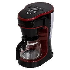 Кофеварка капельная SUPRA CMS-0655 черный/красный, исп. кофе - молотый, 720 мл, 750 Вт.