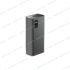 Портативный аккумулятор OLMIO QR-30, 30000mAh, 22.5W, QuickCharge3.0/PowerDelivery, LCD, серый