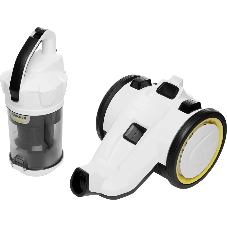 Пылесос Karcher VC 3 белый/черный, 250/700 Вт, уборка сухая, пылесборник контейнер 0.9 л