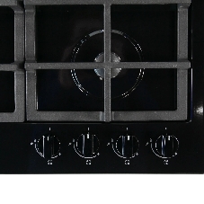 Газовая варочная поверхность De Luxe TG4_750231F-075, 4 конфорки, эмалированная сталь, 7500 Вт