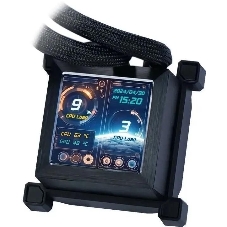 Система жидкостного охлаждения Lian-Li HydroShift LCD 360S Soc-AM5/AM4/1700 черный 4-pin 29.8dB Al+Cu LCD 330W Ret (G89.GHSLCD36SB.R0)