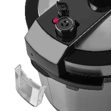 Скороварка-мультиварка электрическая Endever Vita-150 стальной, 1200 Вт, 6 л, 14 авторежимов работы, книга рецептов