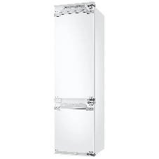 Встраиваемый холодильник Samsung BRB70F30AEF0EO белый двухкамерный 224/74л морозилка снизу No Frost