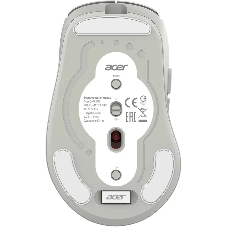 Мышь Acer OMR503 светло-серый оптическая 3200dpi silent беспров. BT/Radio USB 4but (ZL.MCE11.01C)
