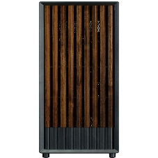 Компьютерный корпус Zalman P10 NAMU, MATX, черный, WINDOW, FRONT COVER WALNUT, 2x3.5