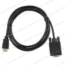 Кабель ACD-DHVM1-18B ACD-DHVM1-18B HDMI 1.4, Golden Plated,19m/15m, HDMI-VGA черный, 1.8м