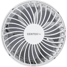 Вентилятор Centek CT-5044 белый, настольный, 4 Вт, 3 скорости, 10 см