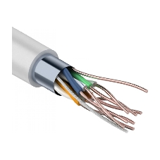 Кабель FTP PROconnect 4PR 24AWG, CCA, cat.5e, PVC, серый, бухта 25 м