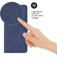 Чехол (флип-кейс) DF xiFlip-79, для Xiaomi 12 Pro, синий xiflip-79 (blue)