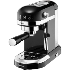 Кофеварка рожковая Ufesa PALERMO BLACK черный, исп. кофе - молотый, 1.5 л, 1350 Вт, 20 бар