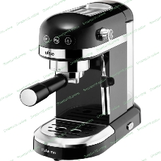 Кофеварка рожковая Ufesa PALERMO BLACK черный, исп. кофе - молотый, 1.5 л, 1350 Вт, 20 бар