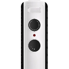 Обогреватель масляный Royal Clima Laggio Nero ROR-LN7-1500M, с терморегулятором, 1500Вт, 6 секций, 3 режима, белый/серый
