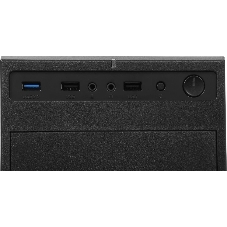 Компьютер Amur Нарвал B7I21 MT i3 12100 (3.3) 16Gb SSD 512Gb UHDG 730 FreeDOS 2.5xGbitEth 400W мышь клавиатура черный (RUS) (2147008)