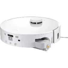 Робот-пылесос Roborock Qrevo Curv 2 Flow белый,  5200 мАч Li-Ion, уборка влажная/сухая, пылесборник контейнер 0,32 л