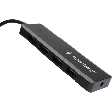USB-концентратор Gembird UHB-C354, USB 3.0, USB 4 порта, USB с доп питанием