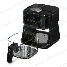 Аэрогриль BQ GR2005 черный, 1400 Вт, 3 л, сенсор, 8 программ