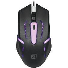 Мышь проводная Oklick 398G черный, 2400 dpi, USB, кнопки - 4