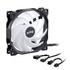 Комплект вентиляторов для корпуса ADATA XPG VENTO 120 ARGb PWM черный, 120 мм, 1850 об/мин, 21 дБ, 4 pin