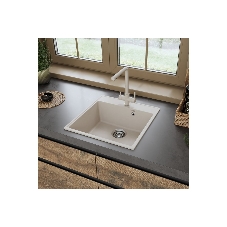 Кухонная мойка Maunfeld Perla 505 MFQS-505LBG светло-бежевый