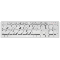 Комплект клавиатура+мышь Defender Auckland C-987 беспроводной, USB, 1600 DPI, белый