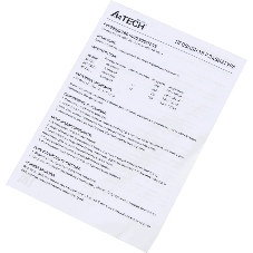 Клавиатура A4Tech KV-300H проводная, USB Type-A, серый