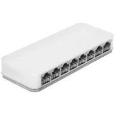 Коммутатор D-Link DES-1008C, 8×100 Мбит/с, неуправляемый